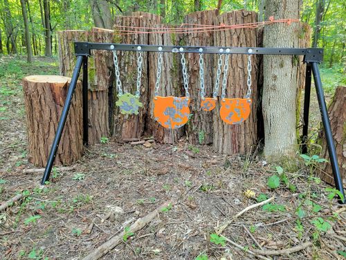 Customer photo review of B001 Stand Complete Target System 25