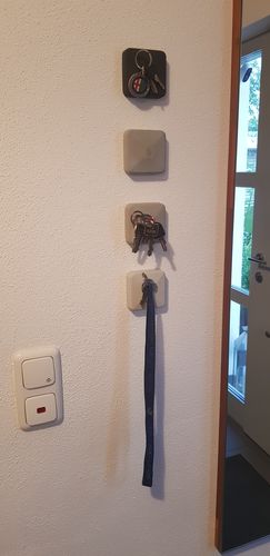 Customer photo review of Magnetischer Schlüsselhalter HAMO (4er Set)