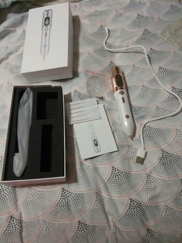 Customer photo review of HexoPen™️ Mole & Skin Tag Removal Plasma Pen