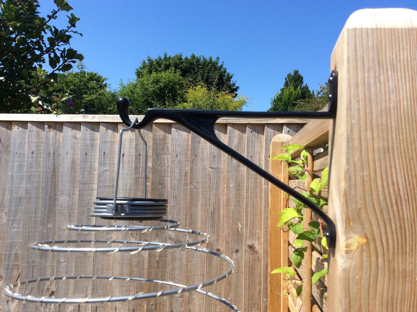 Customer photo review of 7 & 10 Inch Cast Iron Hanging Hook Bracket