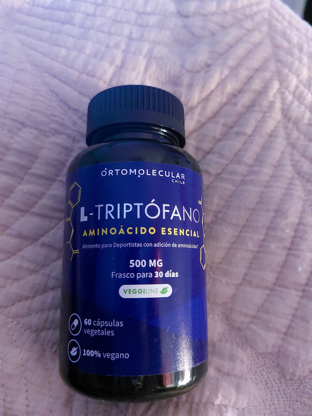 Customer photo review of L-triptófano+Glutamina-60 cáps