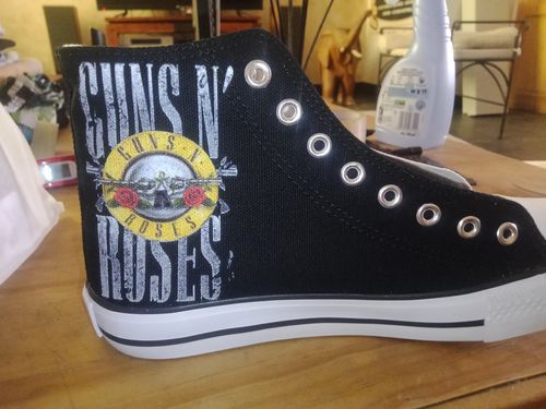 Customer photo review of BASKET GUNS N ROSES