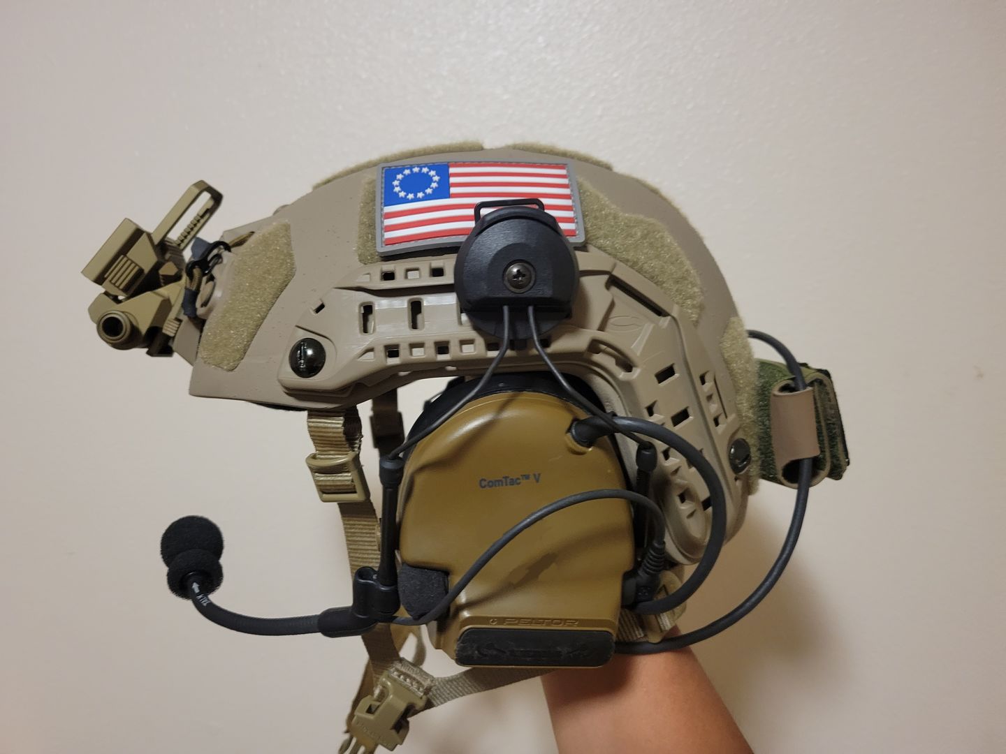 Customer photo review of Ops‑Core FAST SF Next Generation Headborne System