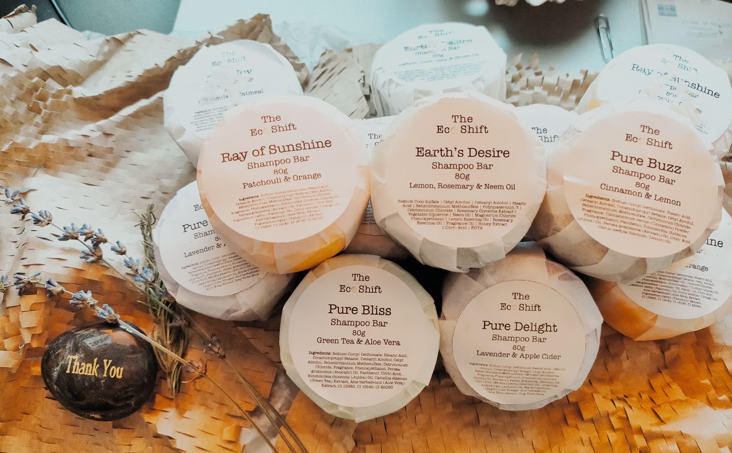 Customer photo review of Ray of Sunshine | Shampoo Bar