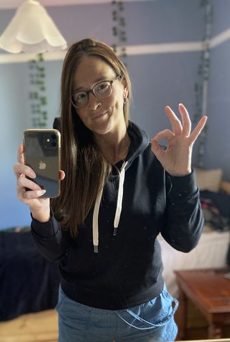 Customer photo review of Matching Set - Hoodie - Black