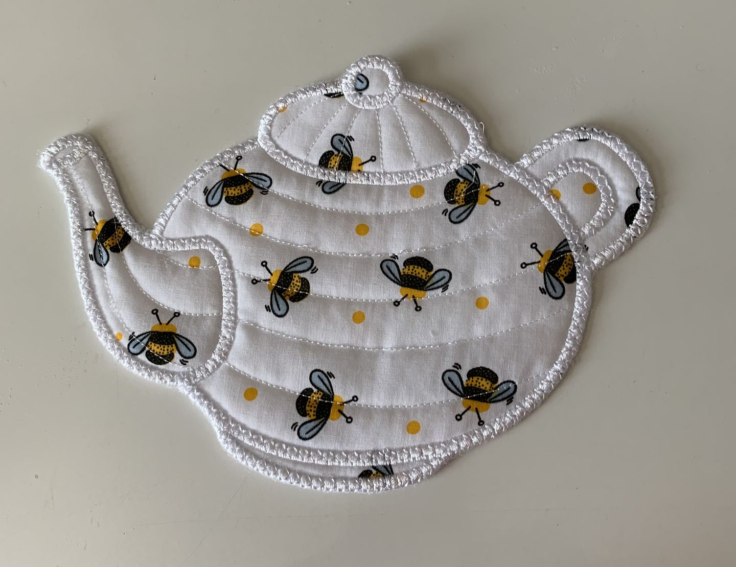 Customer photo review of Bees and Dots Polycotton Fabric