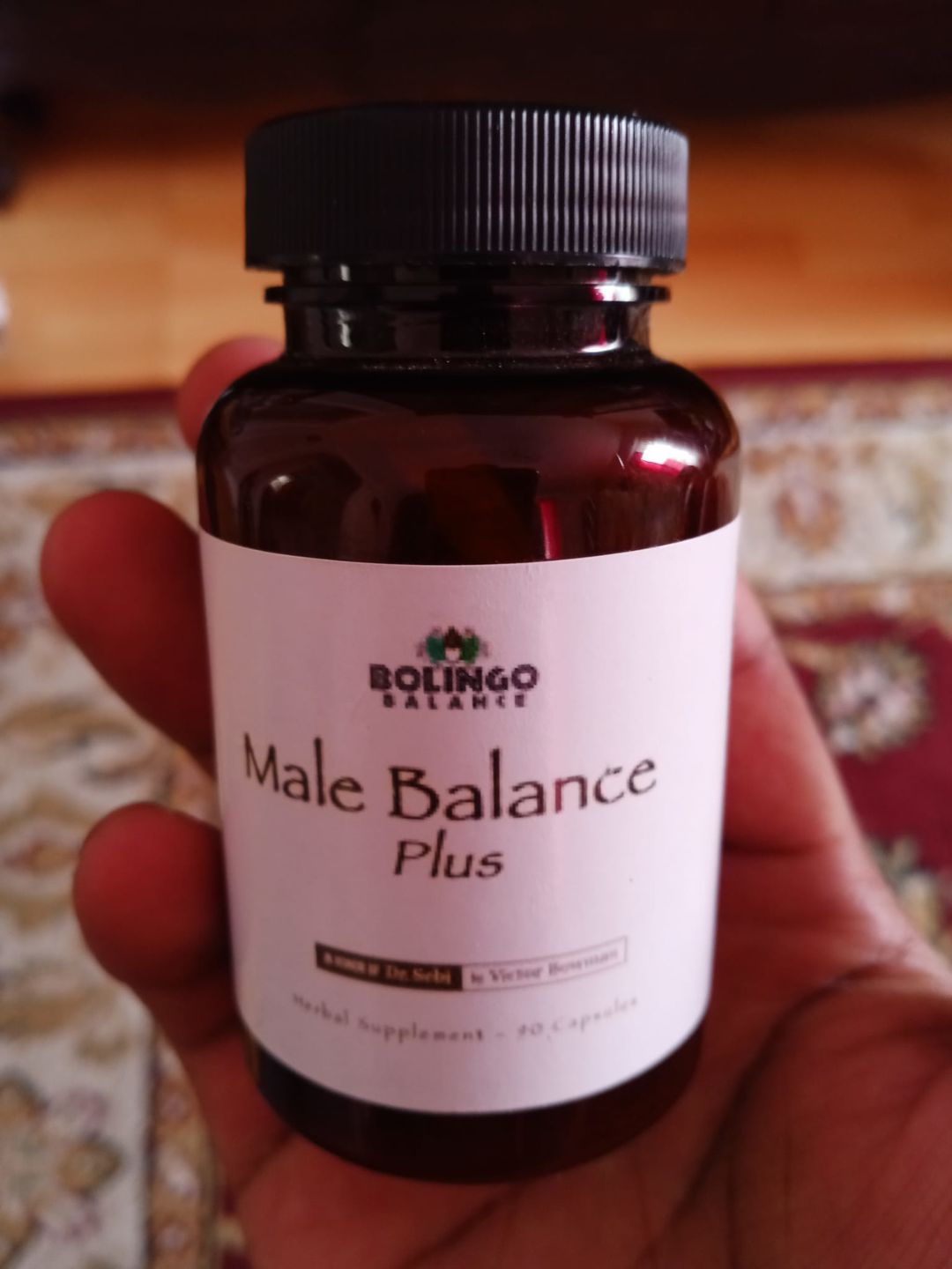 Customer photo review of Male Balance Plus