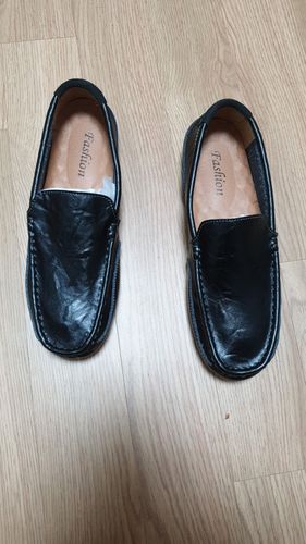 Customer photo review of Luxury Summer Genuine Leather Mens Loafers
