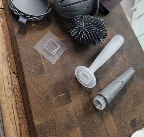 Customer photo review of VUSHOO - Brosse WC avec distributeur