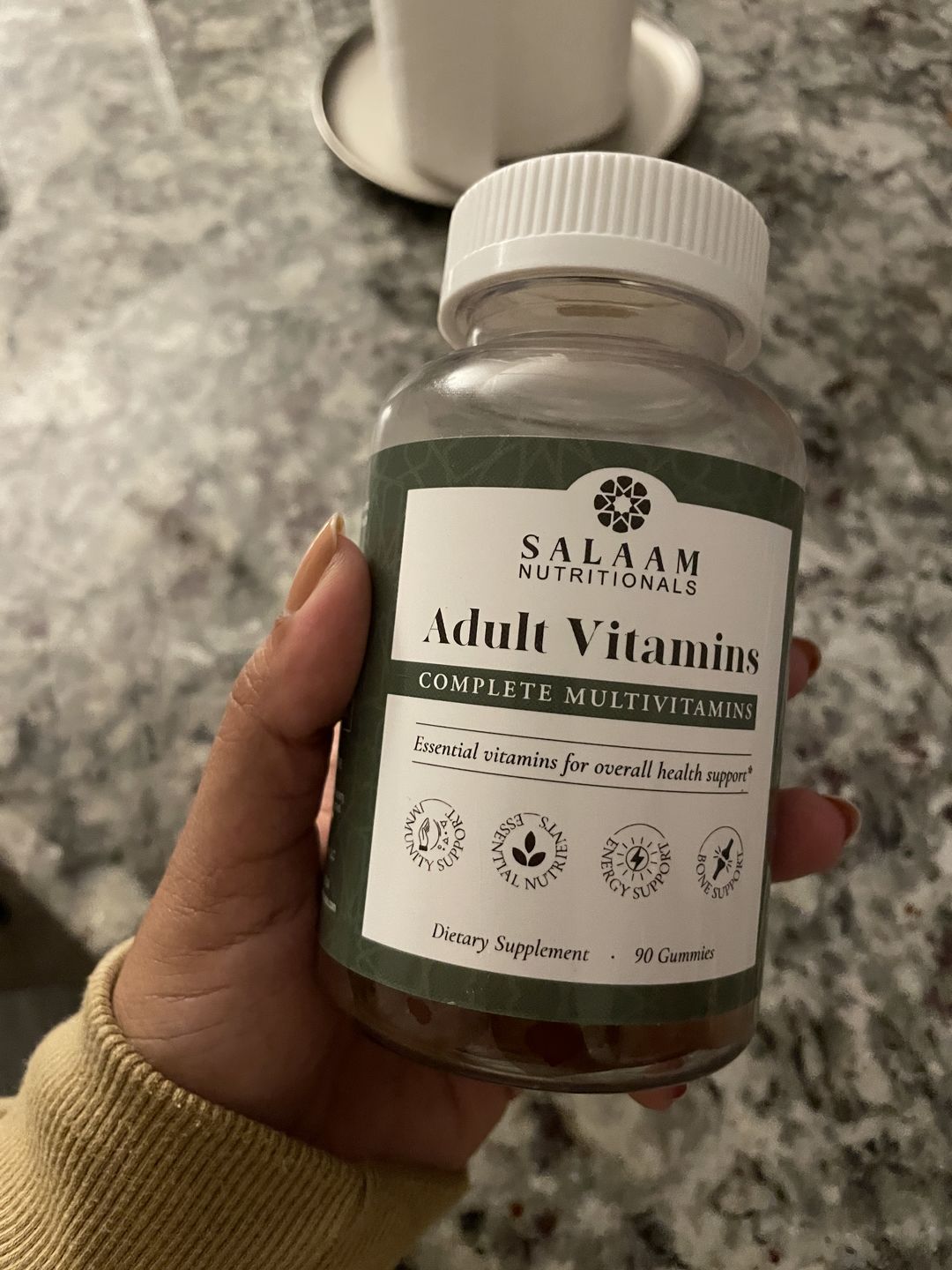 Customer photo review of Adult Gummy Multivitamins Complete (90 count)