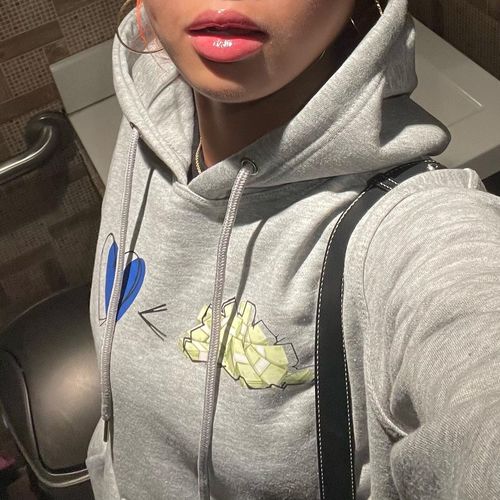 Customer photo review of Love Me Now Hoodies