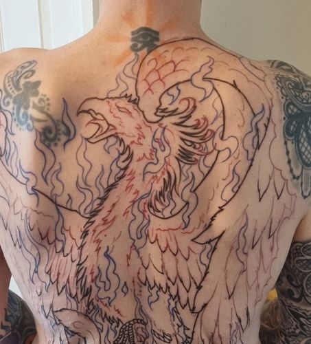 Customer photo review of TattooNumbx Numbing Cream