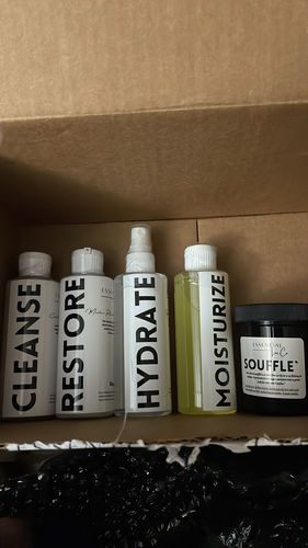 Customer photo review of Complete Loc Retwist Bundle--Shampoo + Conditioner + Mist + Oil & Gel
