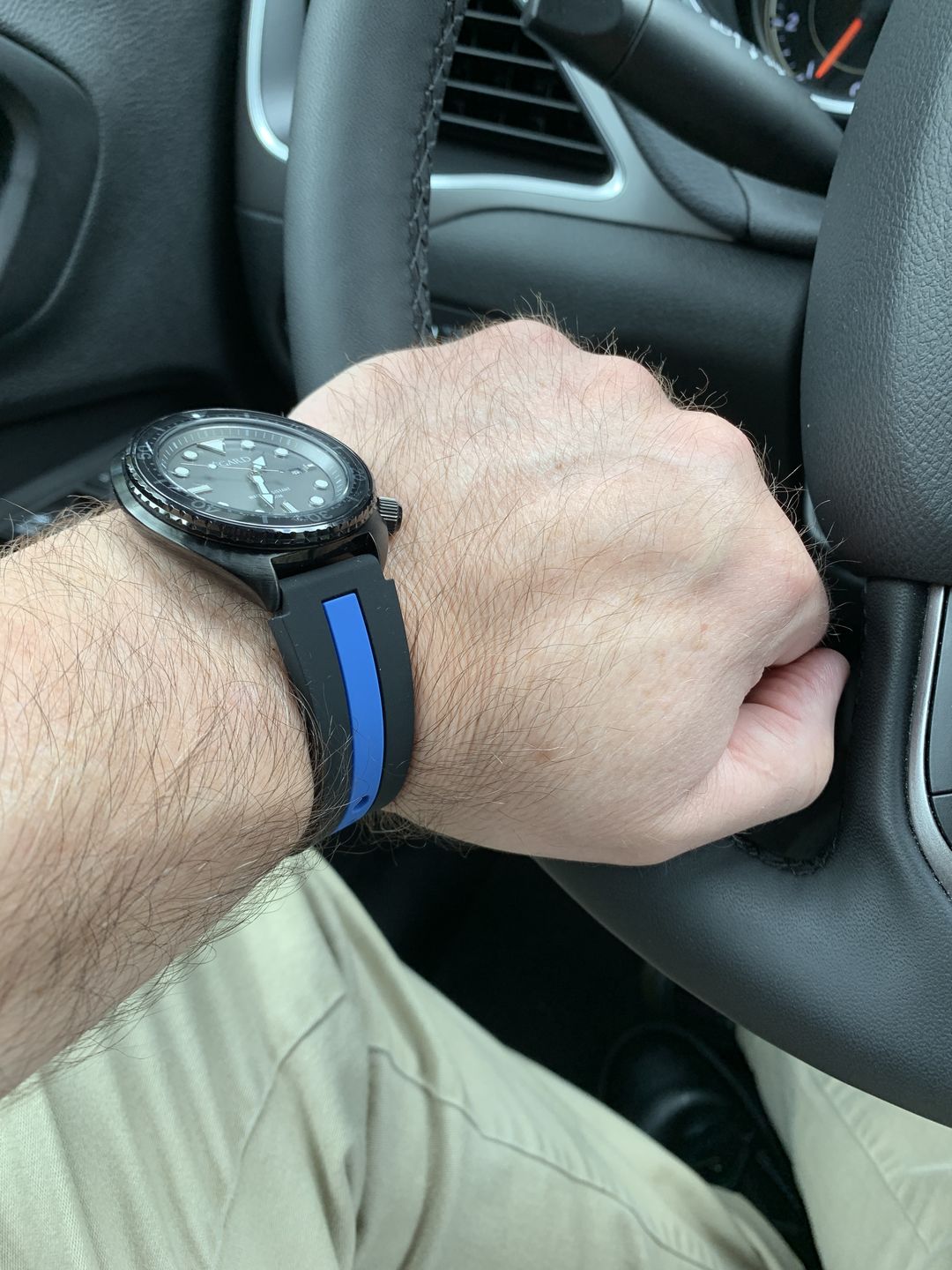 Customer photo review of TBL Police watch - Men