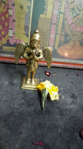 Customer photo review of Garudan Standing Deity / Brass