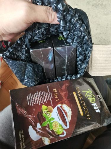 Customer photo review of KETOFIT 15 IN 1 DARK CHOCO