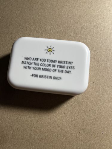 Customer photo review of Keep in Contact - Lens Case❤️