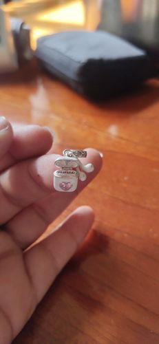 undefined review of 925 Sterling Silver Earphones Charm image 1 out of 1