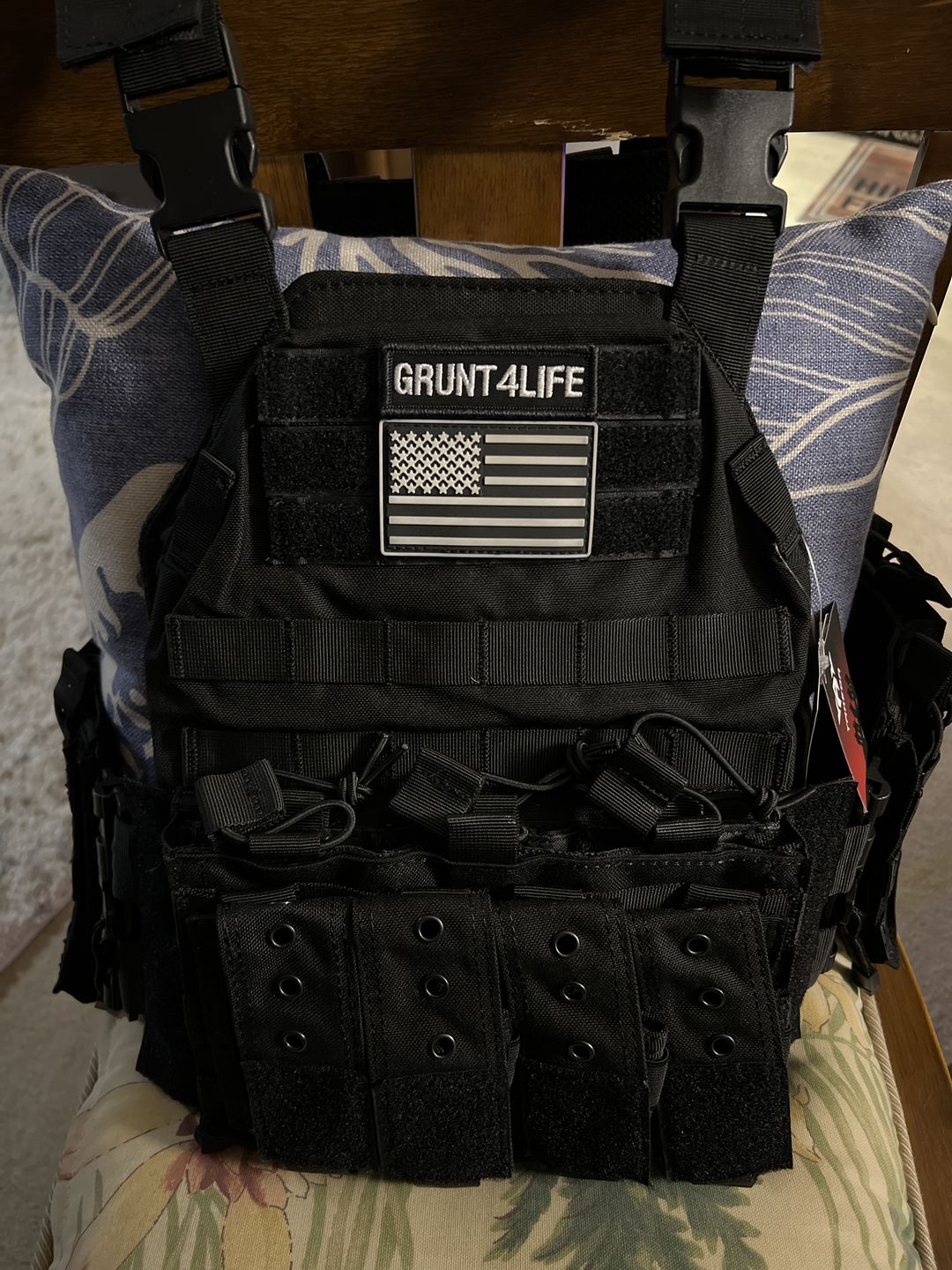 Customer photo review of RTS Tactical Ceramic NIJ 0101.06 Level IV Rifle Protection Plate Insert - 10 X 12