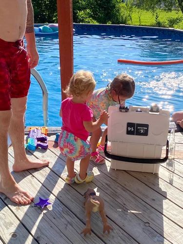 Customer photo review of Pelican 14QT Personal Cooler & Dry Box