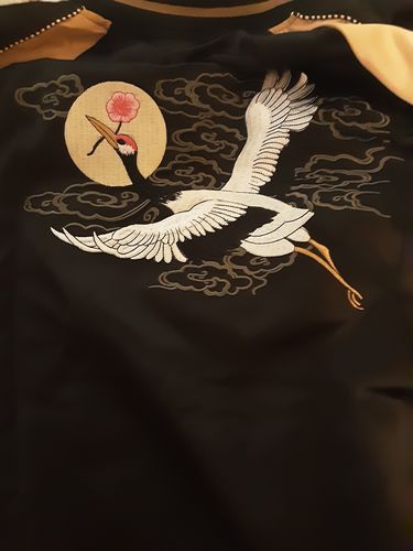 Customer photo review of The Cranes Sukajan Souvenir Jacket