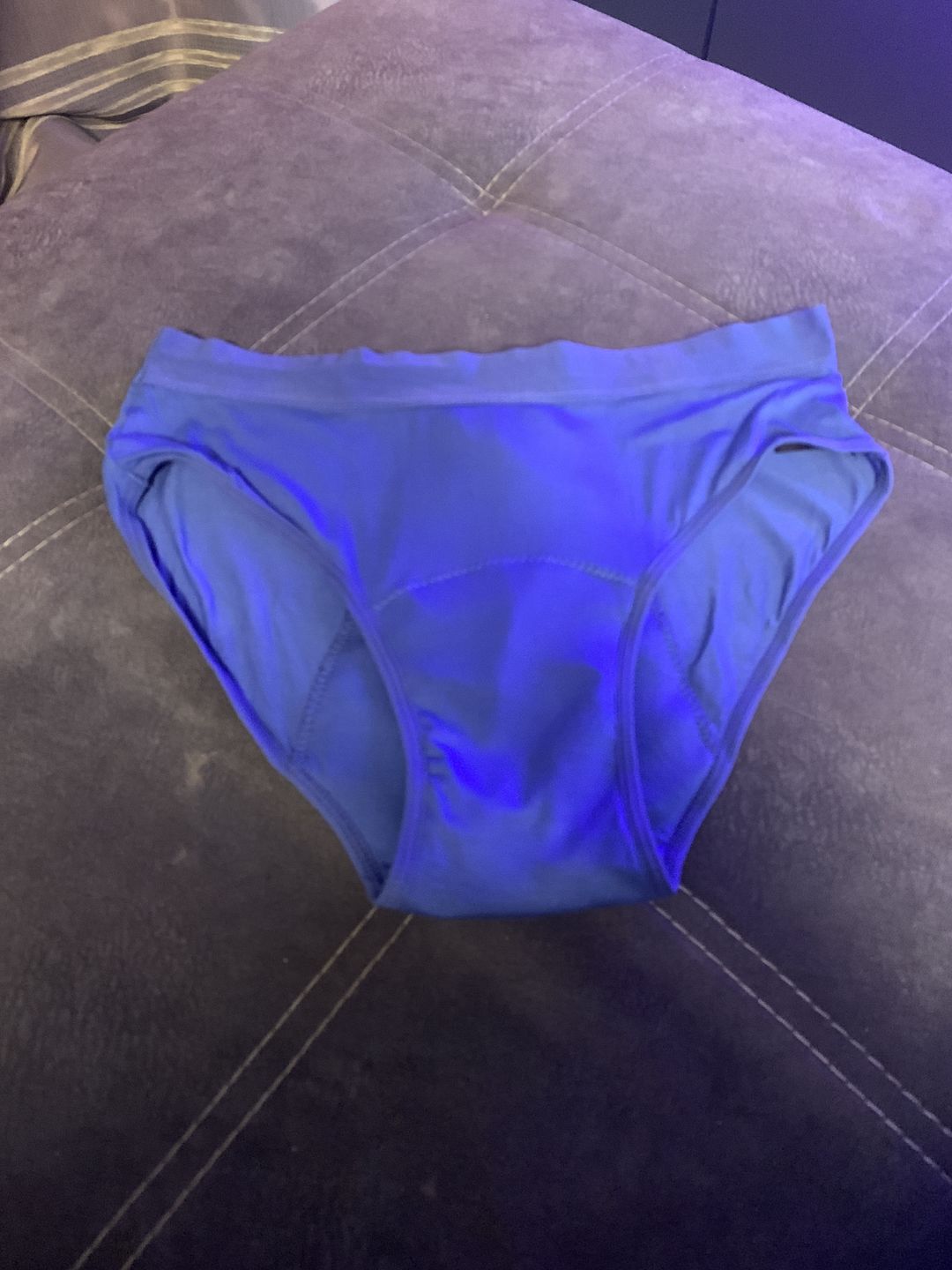 Customer photo review of Culotte Menstruelle Volga Océan pour Flux Moyen
