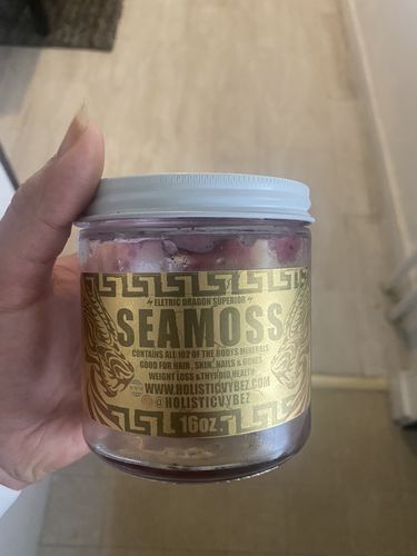 Customer photo review of Electric Dragon Sea Moss Gel