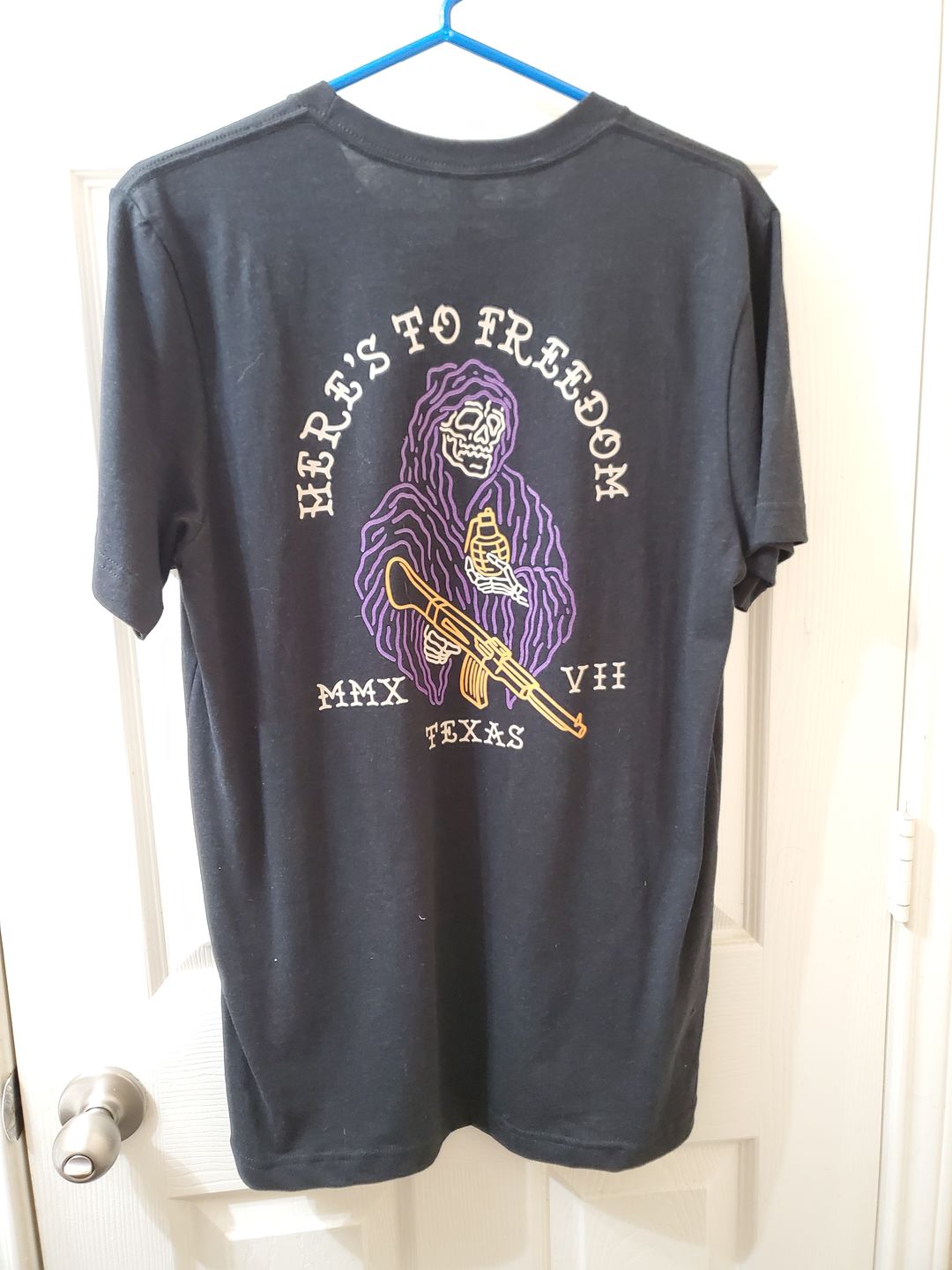 Customer photo review of Here's To Freedom Shirt