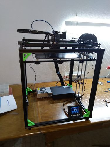 Customer photo review of Tronxy 3D Printer Tronxy New Version X5SA PRO with TR Sensor Auto Leveling + Lattice Glass Plate