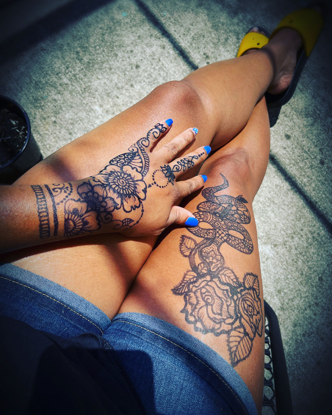 Customer photo review of 1 oz. Bottle of Fresh Jagua tattoo Gel