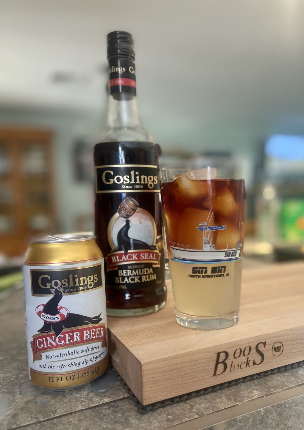 Customer photo review of Custom Pint Glasses