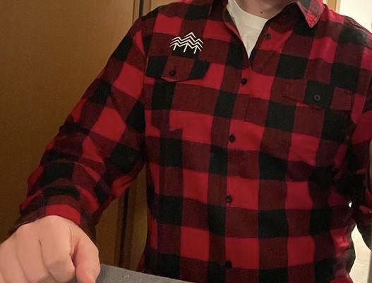 Customer photo review of HOLZBRÜDER® - Unisex Flanellhemd mit Stick