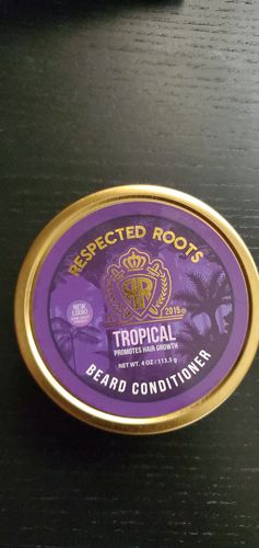 Customer photo review of Respected Roots Beard Conditioner - Tropical Scent (4 oz.)