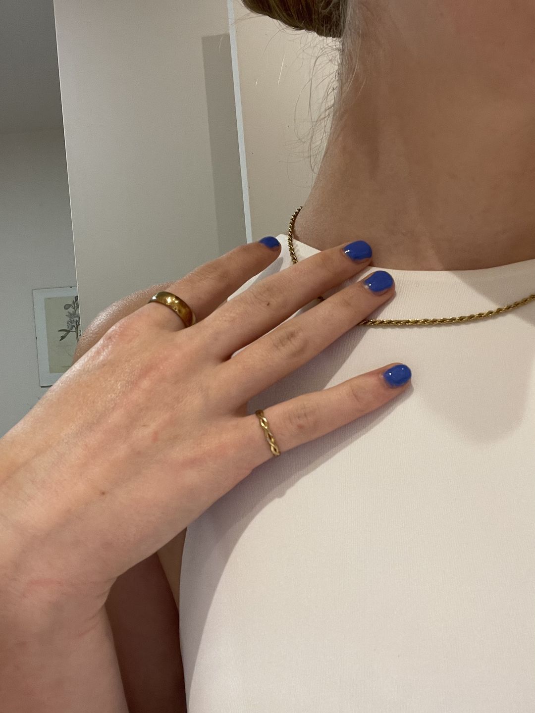 Customer photo review of Braided Ring - Gold