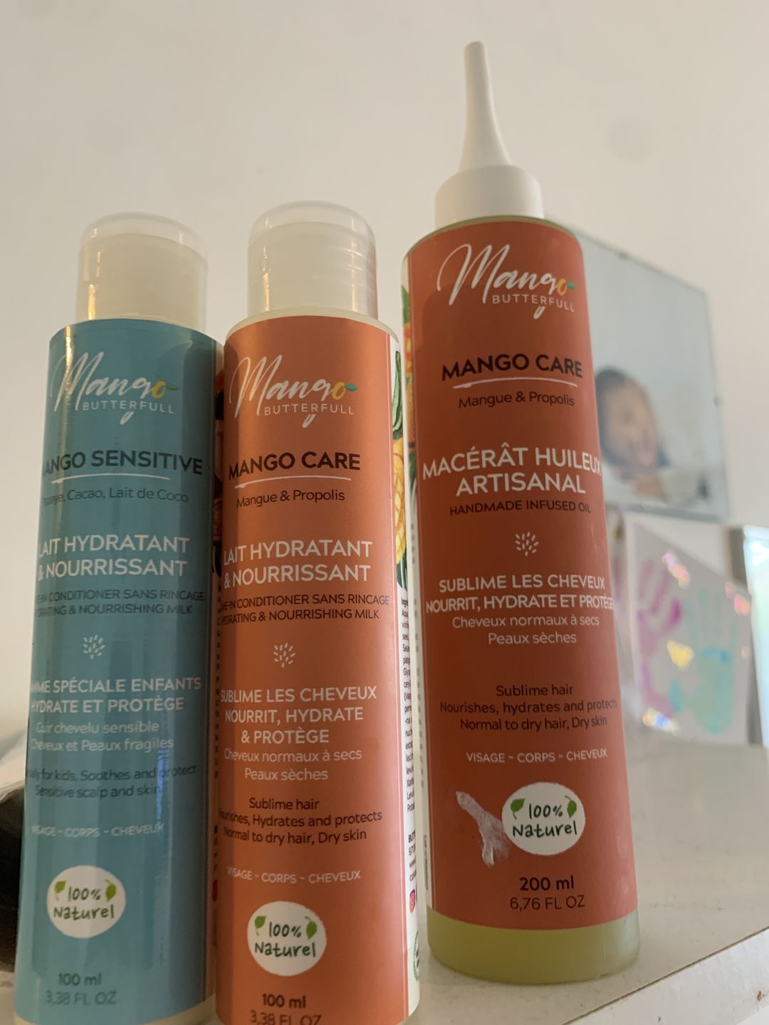 Customer photo review of Pack routine Mango CARE