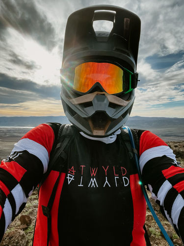 Customer photo review of Power Slide Jersey | Red Hot