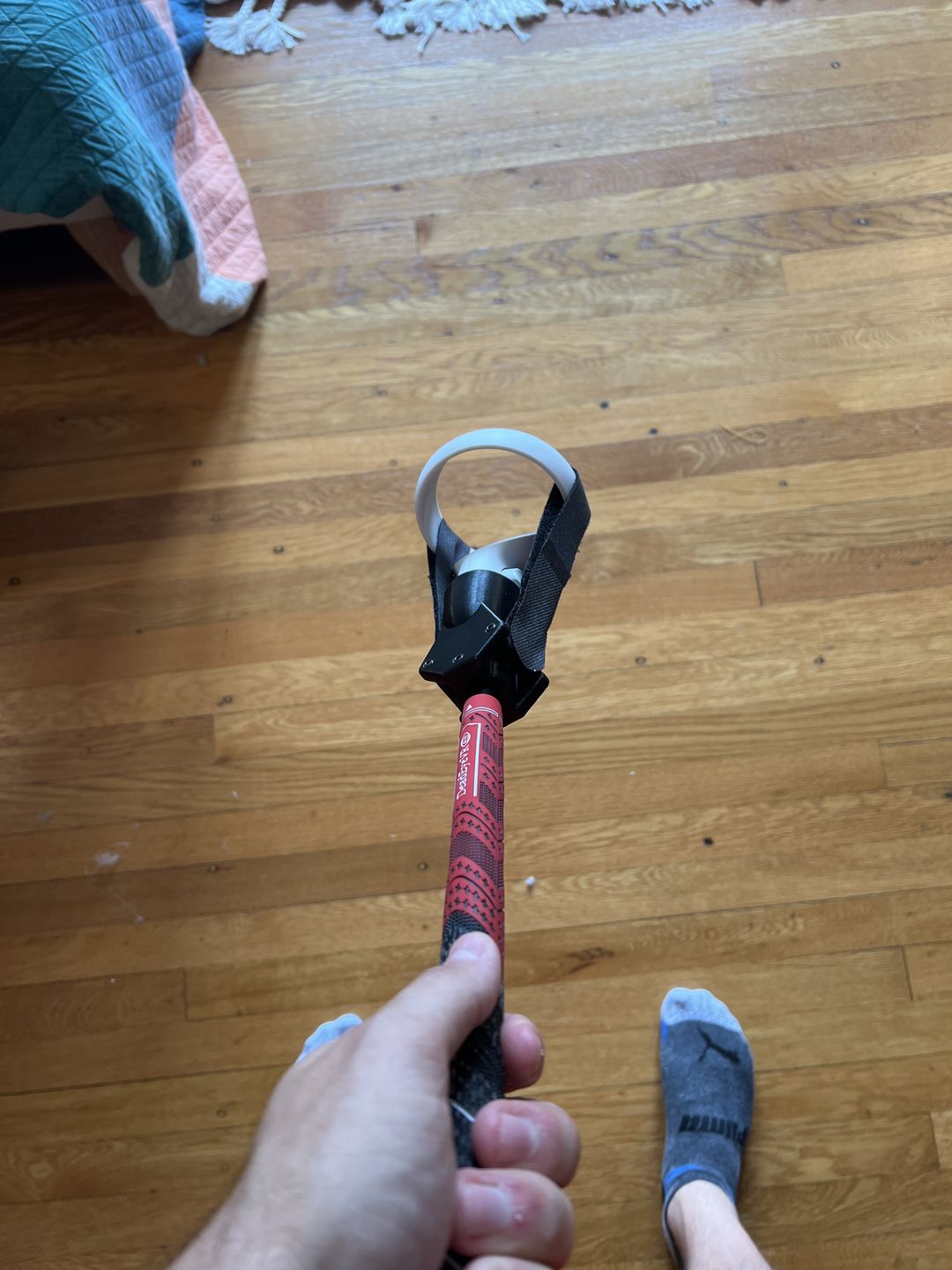 Customer photo review of DriVR - VR Golf Club Handle Accessory - Rift S, Meta Quest / Quest 2