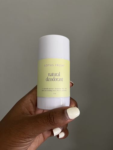 Customer photo review of Natural Deodorant