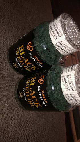 Customer photo review of Black Seed Oil Gummies