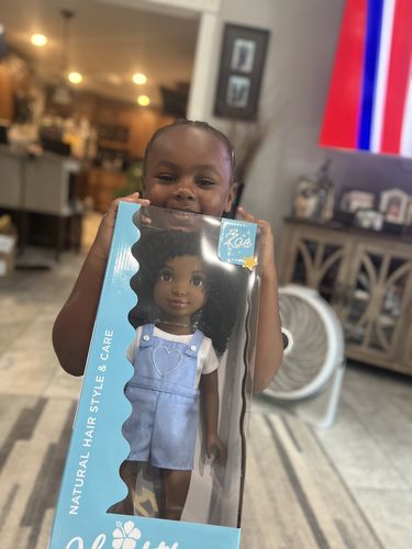 Customer photo review of Healthy Roots Doll: Zoe