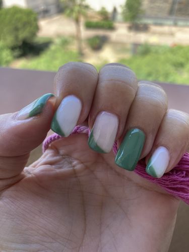 Customer photo review of Fiber Base gel Didier Lab, Soft White 10ml