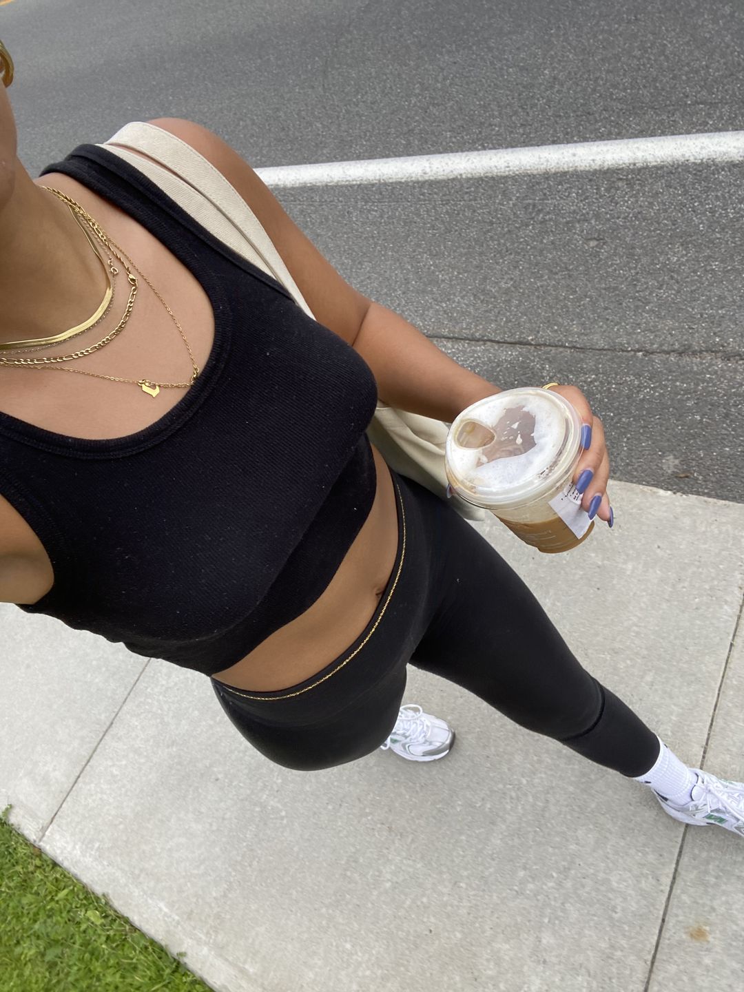 Customer photo review of Havana Body Chain - Gold
