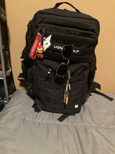Customer photo review of Gen 3 Black 45L Backpack