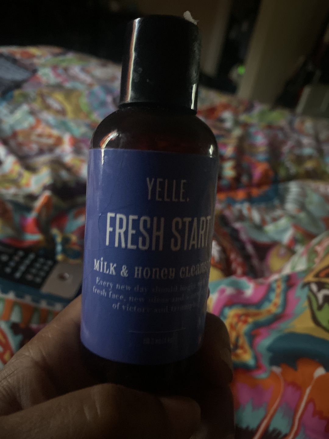 Customer photo review of Fresh Start Milk & Honey Cleanser