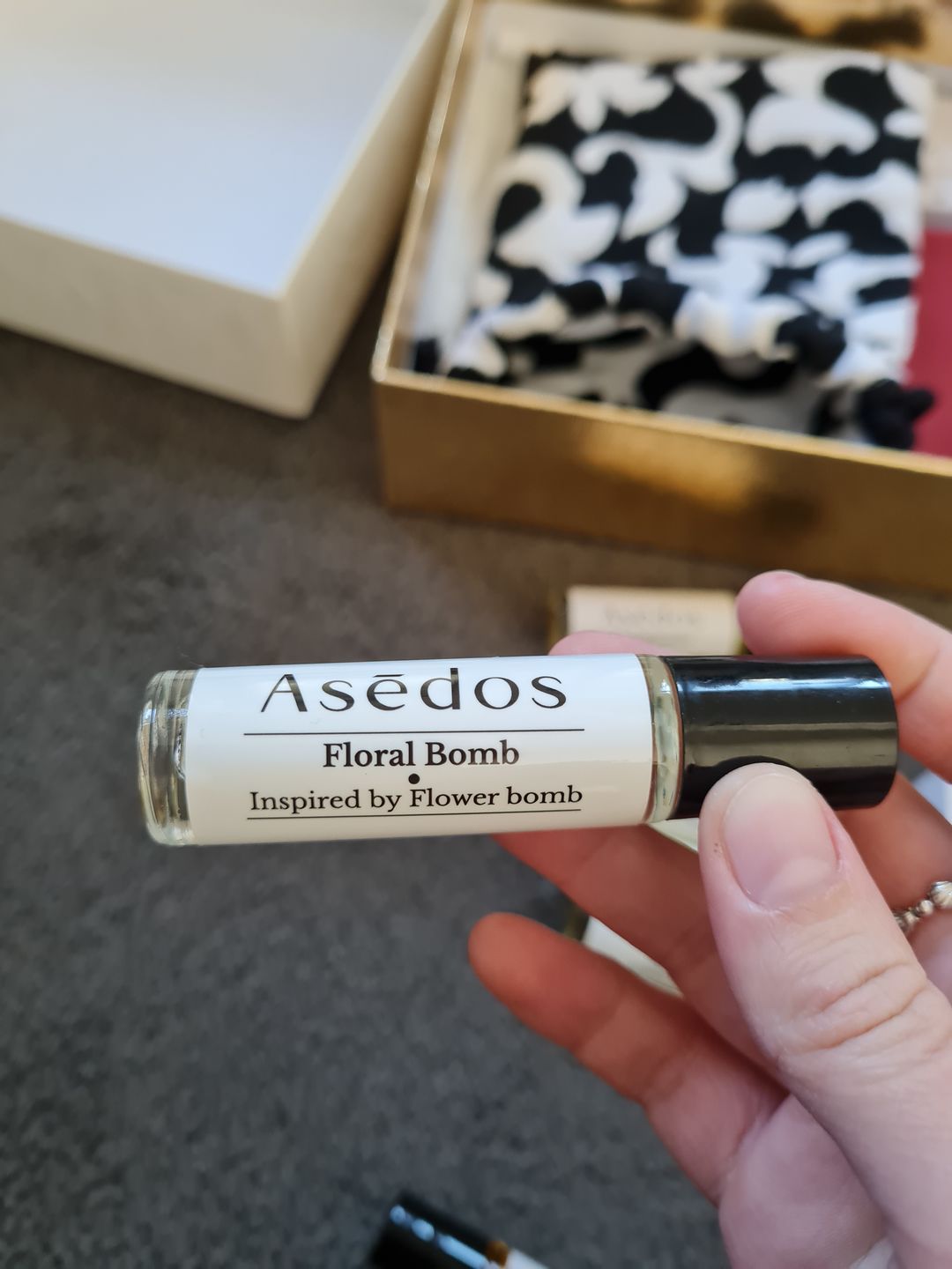 Customer photo review of FLORAL BOMB PERFUME OIL