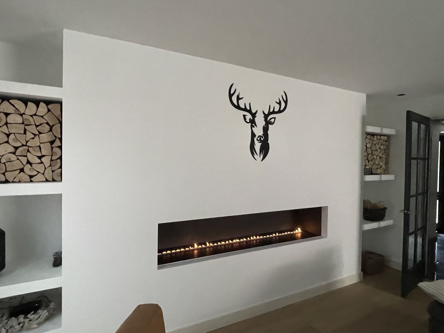Customer photo review of Wanddecoratie dieren | Hert 2-delig