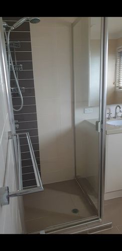 Customer photo review of GLASSGUARD™ Glass Restoration Stain Remover