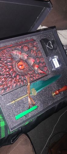 Customer photo review of The Dragon's Secrets Journal