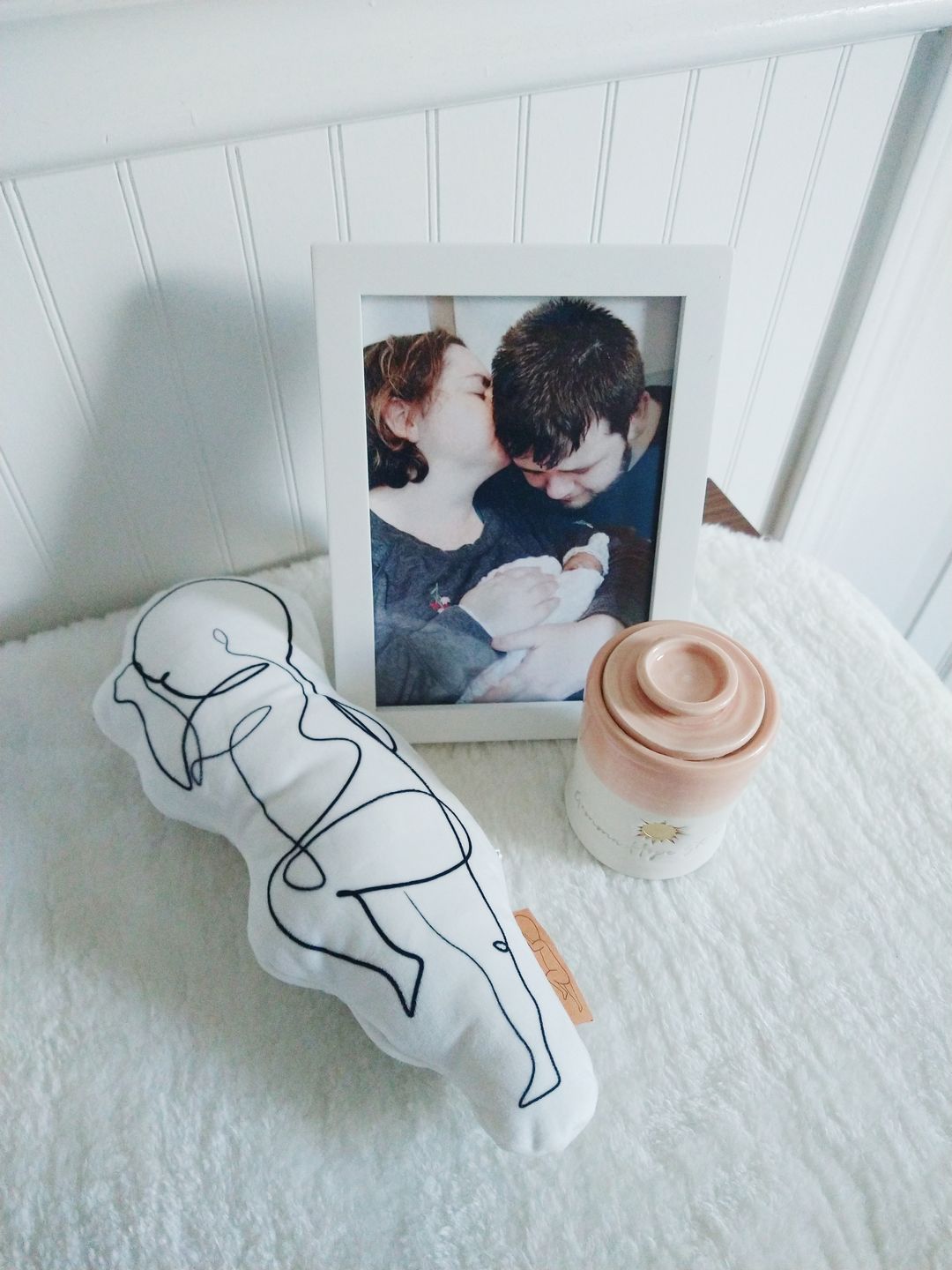 Customer photo review of Birth Pillow Line One