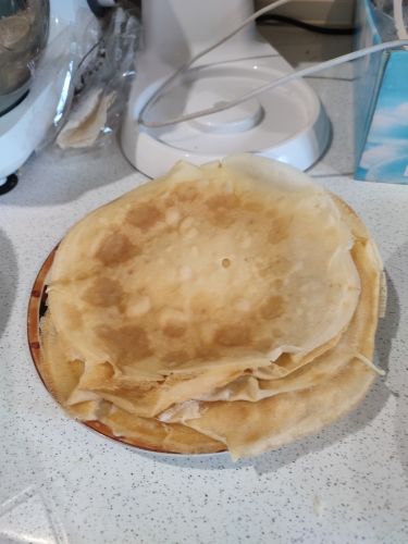 Customer photo review of Automatic Electric Baking Pan Dough Machine